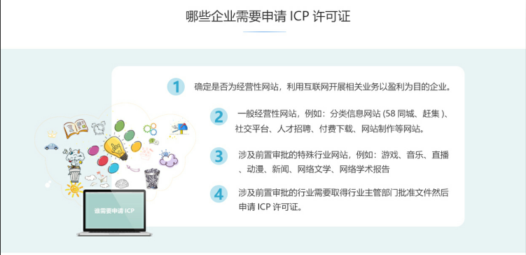 和庆镇ICP牌照、ICP许可证办理流程